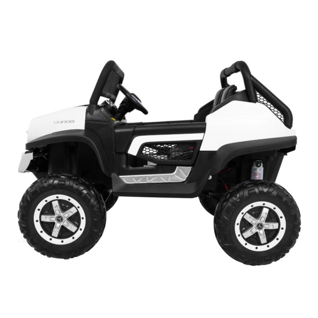 Электромобили - Электромобиль Kidsauto Багги Mercedes-Benz Unimog 4x4 белый (Unimog/Unimog-1)#3