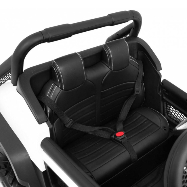 Электромобили - Электромобиль Kidsauto Багги Mercedes-Benz Unimog 4x4 белый (Unimog/Unimog-1)#4