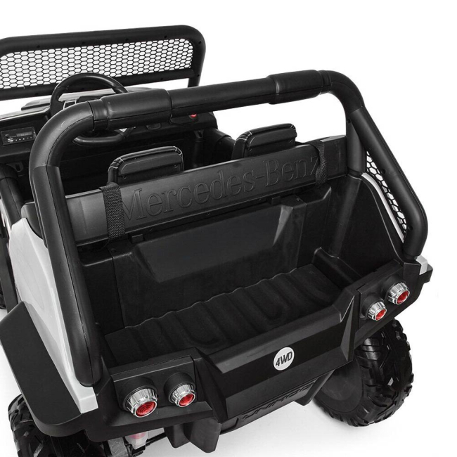 Электромобили - Электромобиль Kidsauto Багги Mercedes-Benz Unimog 4x4 белый (Unimog/Unimog-1)#5
