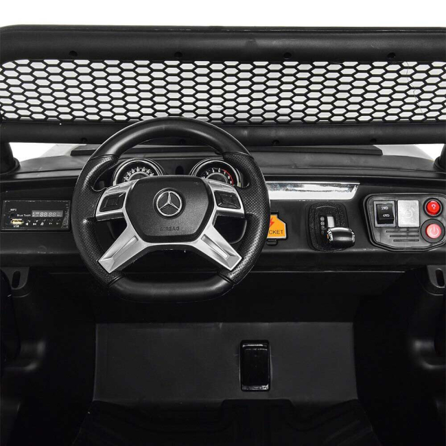 Электромобили - Электромобиль Kidsauto Багги Mercedes-Benz Unimog 4x4 белый (Unimog/Unimog-1)#6