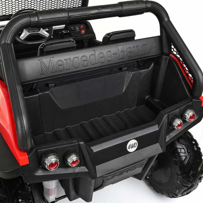 Электромобили - Электромобиль Kidsauto Mercedes-Benz Багги Unimog 4x4 красный (Unimog/Unimog-2)#3