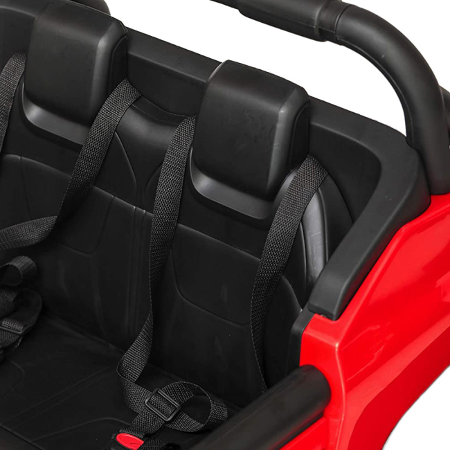 Электромобили - Электромобиль Kidsauto Mercedes-Benz Багги Unimog 4x4 красный (Unimog/Unimog-2)#4