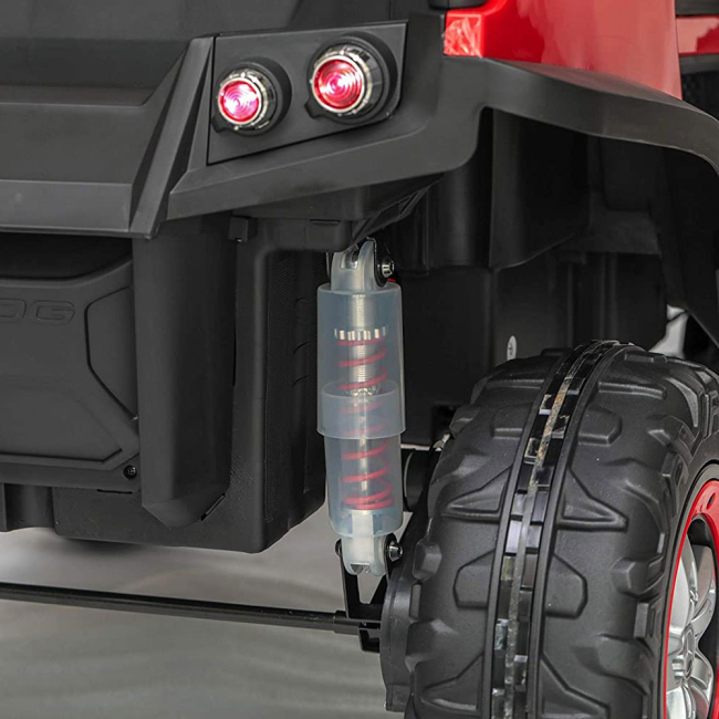 Электромобили - Электромобиль Kidsauto Mercedes-Benz Багги Unimog 4x4 красный (Unimog/Unimog-2)#6