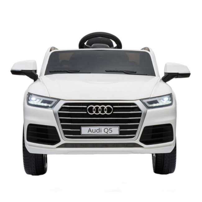 Електромобілі - Електромобіль Kidsauto Новий Audi Q5 білий (HZB-108/HZB-108-2)#4