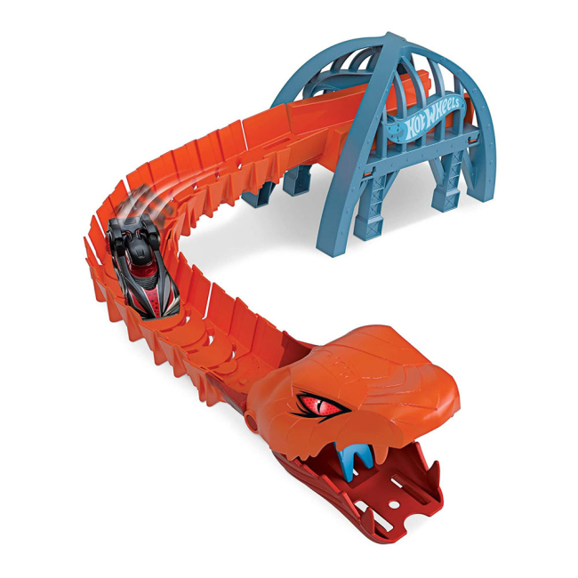 Паркінги і гаражі - Ігровий набір Hot Wheels Чудовиська у місті Атака змія (FNB05/GJK88)#2