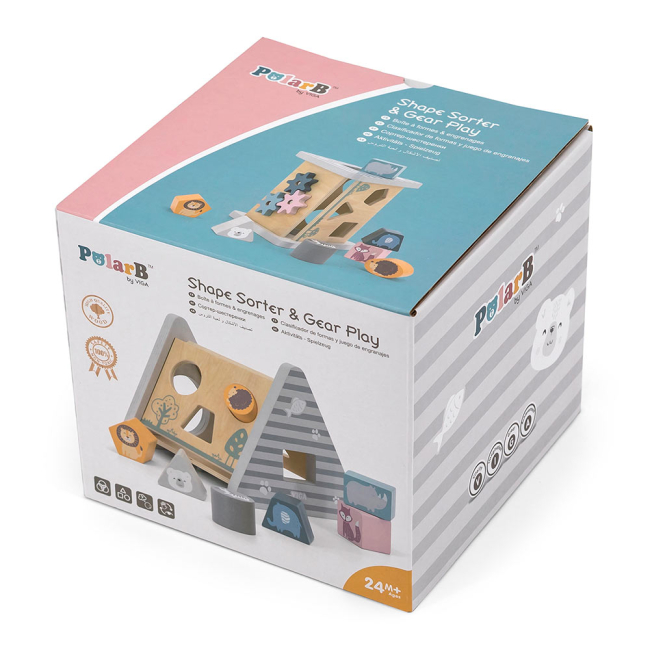 Розвивальні іграшки - Сортер Viga Toys PolarB Шестерні (44007)#3