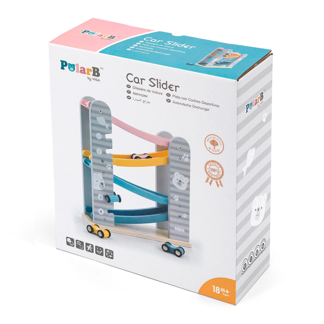 Автотреки - Ігровий набір Viga Toys PolarB Автотрек (44013)#3