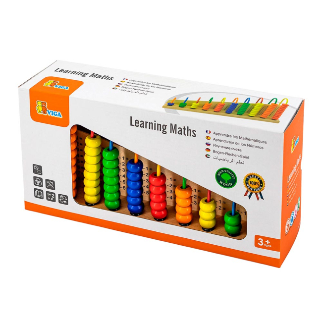 Обучающие игрушки - Счеты Viga Toys Учимся считать (50022)#2