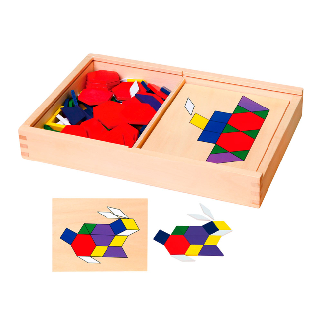 Пазлы - Деревянные пазлы Viga Toys Мозаика (50029)#2