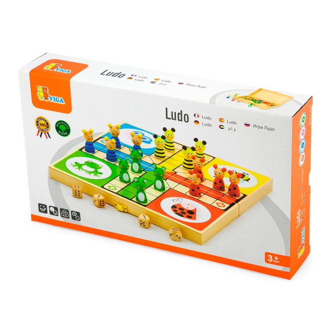Настольные игры - Настольная игра Viga Toys Лудо (50064)#2
