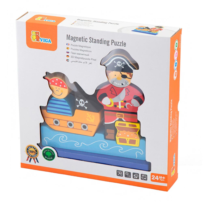 Розвивальні іграшки - Кубики Viga Toys Пірат (50077)#3