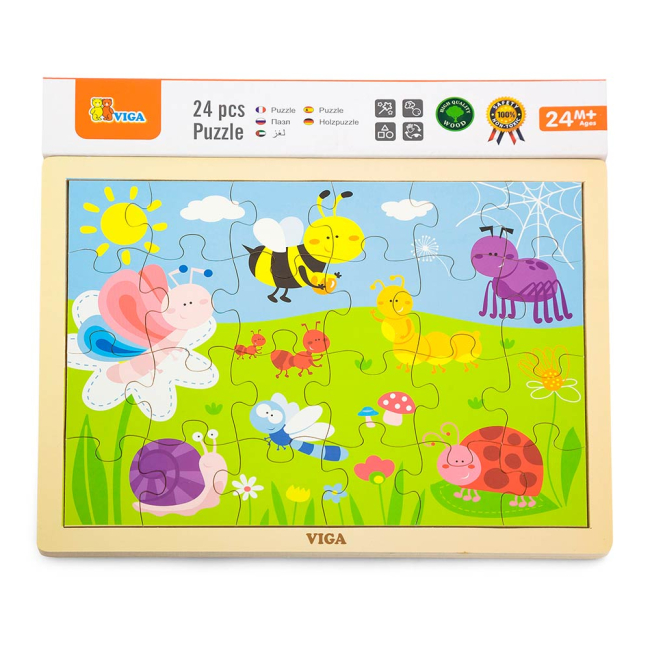 Пазлы - Пазл Viga Toys Парк 24 элемента (50199)#2