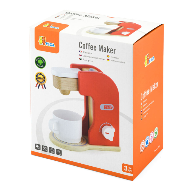 Дитячі кухні та побутова техніка - Іграшка Viga Toys Кавоварка (50234)#2