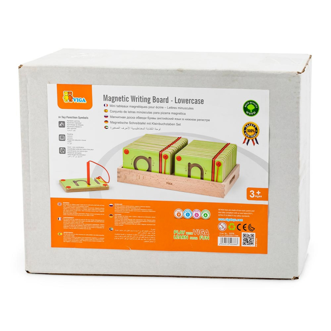 Обучающие игрушки - Набор для письма Viga Toys Английские строчные буквы (50338)#3