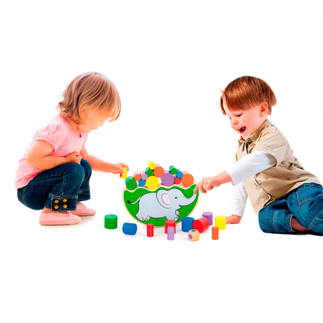 Наукові ігри, фокуси та досліди - Балансир Viga Toys Слон (50390)#4