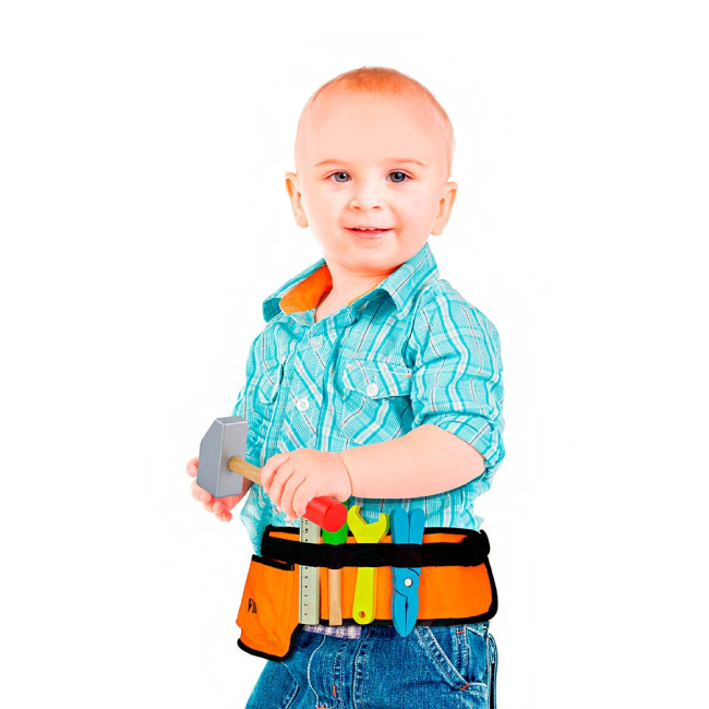 Наборы профессий - Игровой набор Viga Toys Пояс с инструментами (50532)#3