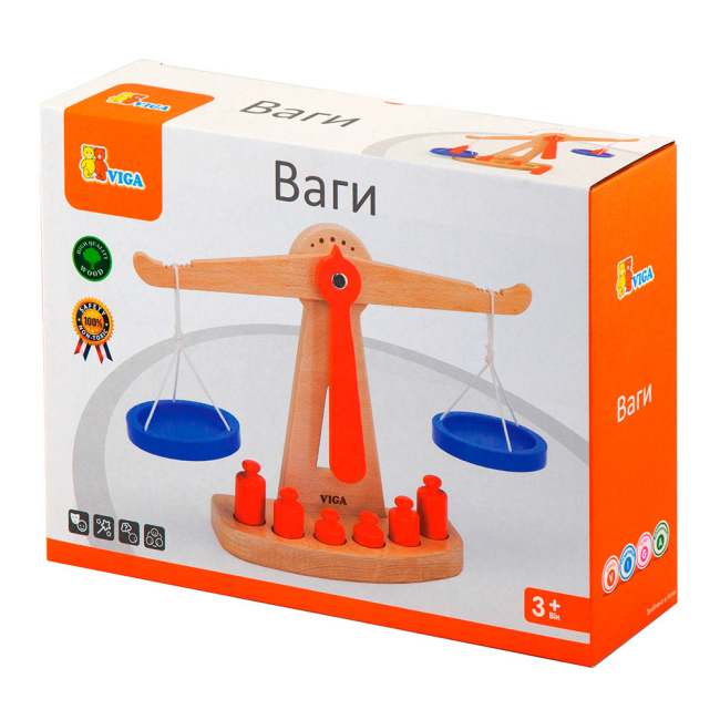 Наукові ігри, фокуси та досліди - Ігровий набір Viga Toys Ваги (50660)#2
