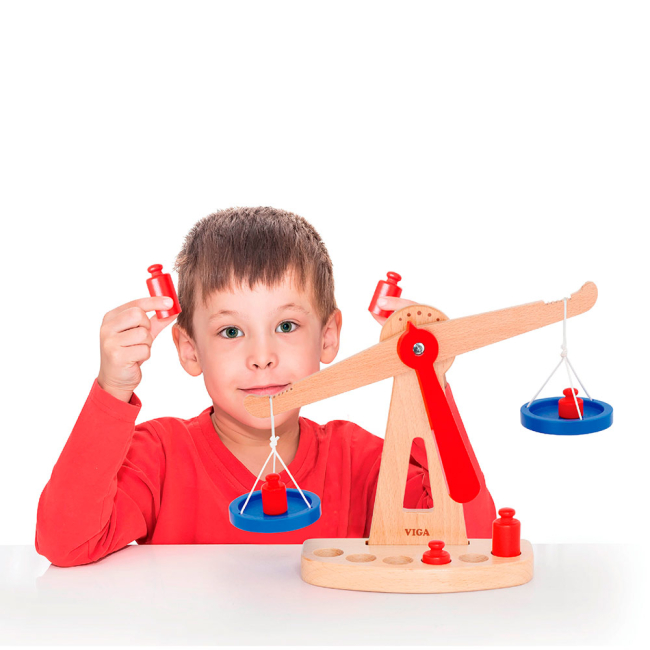 Наукові ігри, фокуси та досліди - Ігровий набір Viga Toys Ваги (50660)#3