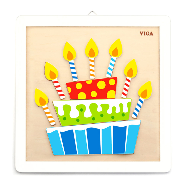 Товары для рисования - Набор для творчества Viga Toys Собственными руками Торт (50684)#2