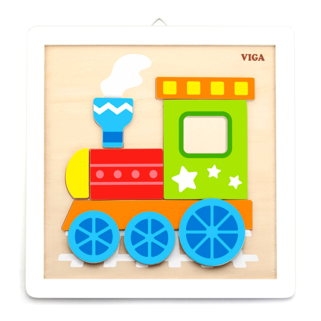 Товары для рисования - Набор для творчества Viga Toys Собственными руками Паровозик (50686)#2