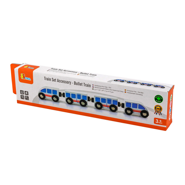 Железные дороги и поезда - Дополнительный набор к железной дороге Viga Toys Экспресс-поезд (50818)#2