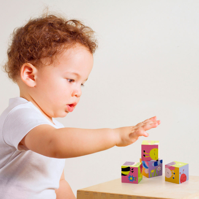 Розвивальні іграшки - Кубики-пазли Viga Toys Ферма (50835)#4