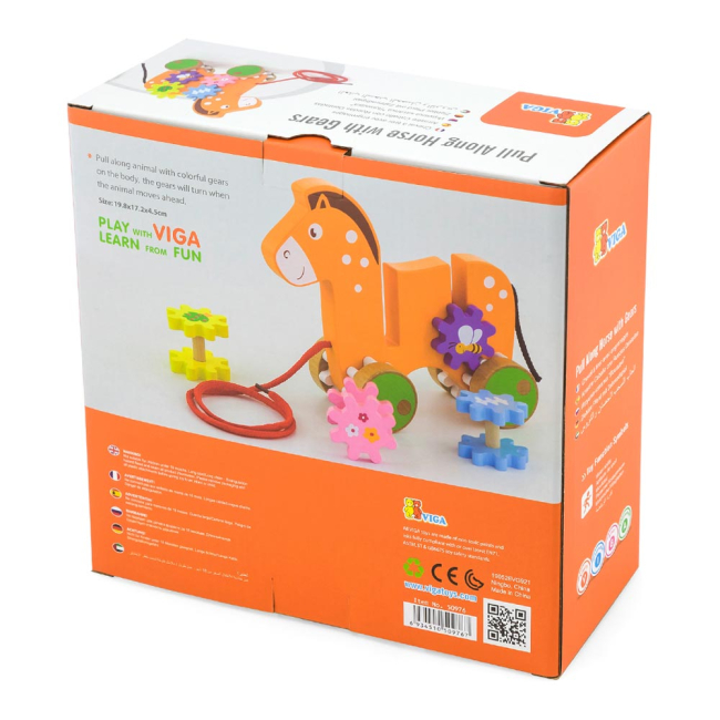 Розвивальні іграшки - Іграшка-каталка Viga Toys Коник (50976)#3