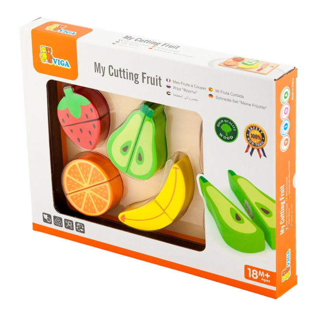 Детские кухни и бытовая техника - Игровой набор Viga Toys Фрукты (50978)#2