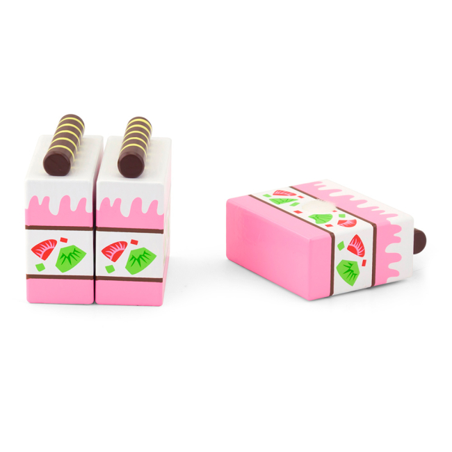 Детские кухни и бытовая техника - Игровой набор Viga Toys Клубничный торт (51324)#2