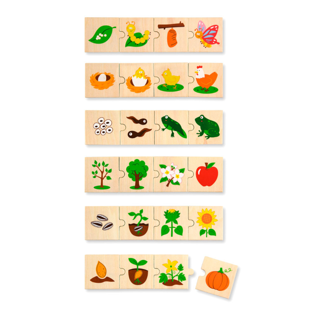 Пазлы - Набор пазлов Viga Toys Трансформация (51609)#2