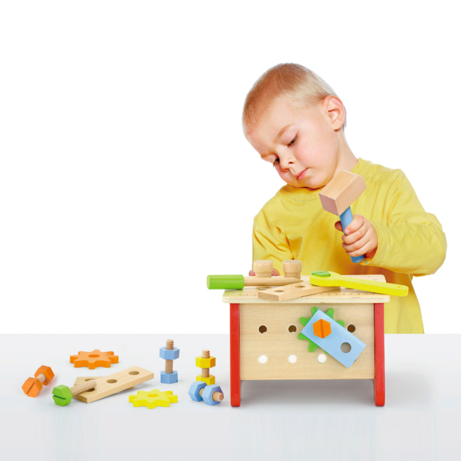 Наборы профессий - Игрушка Viga Toys Столик с инструментами (51621)#4