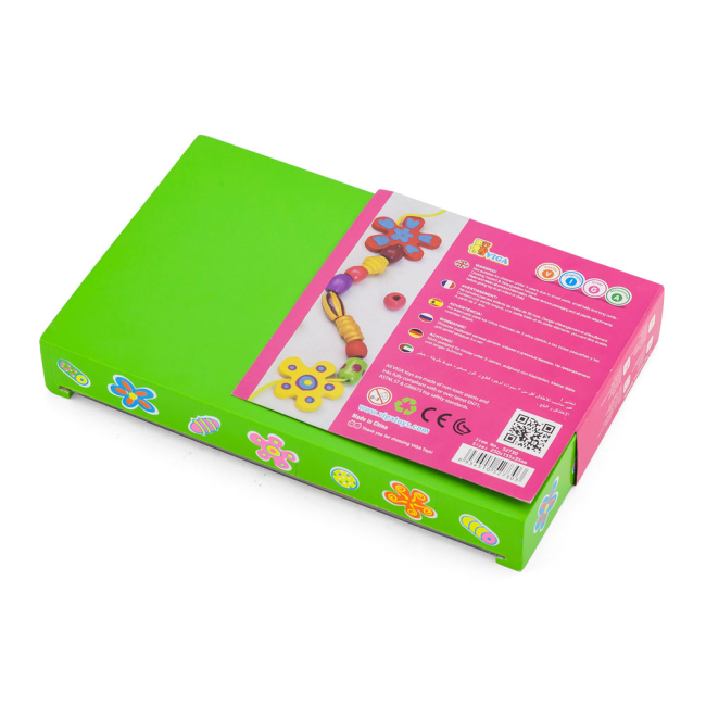 Наборы для творчества - Набор для творчества Viga Toys Ожерелье Цветы (52730)#2