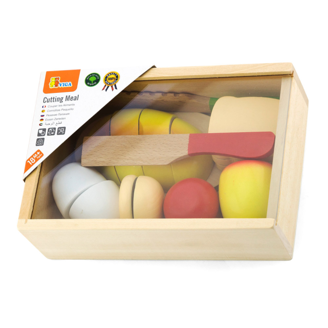 Детские кухни и бытовая техника - Игровой набор Viga Toys Продукты (56219)#2