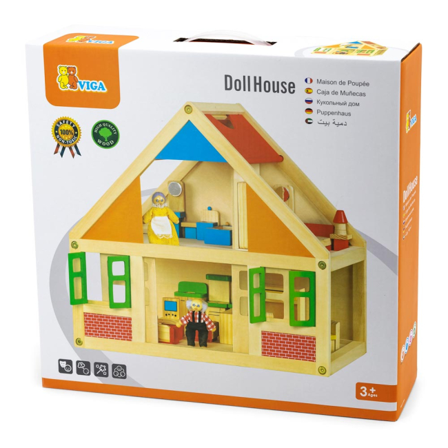 Фігурки чоловічків - Іграшка Viga Toys Ляльковий будиночок (56254)#2