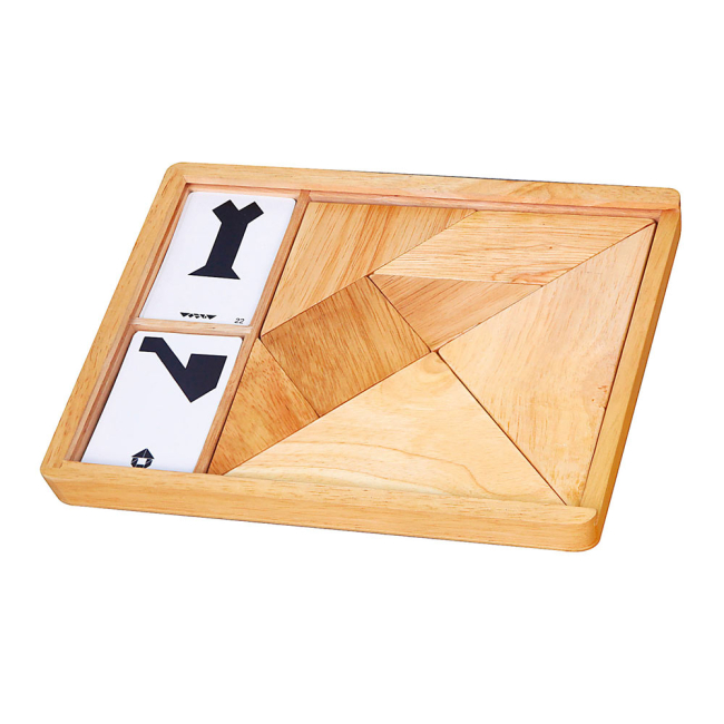 Головоломки - Розвиваюча іграшка Viga Toys Танграм (56301)#2