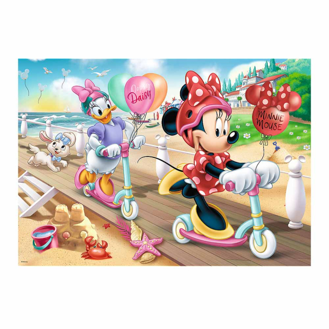 Пазли - Пазли Trefl Мінні на пляжі 200 елементів (13262)#2