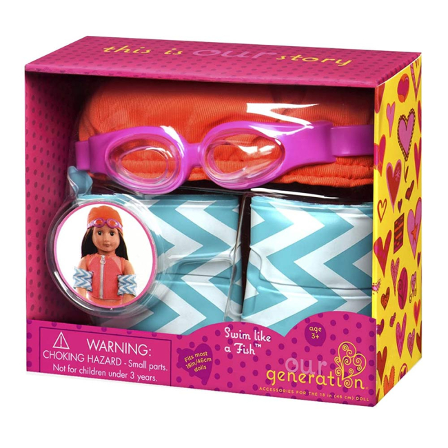 Одяг та аксесуари - Набір Our Generation Аксесуари для плавання (BD37239Z)#2