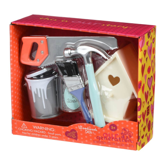 Одяг та аксесуари - Набір аксесуарів Our Generation Інструменти для дерева (BD37340Z)#2