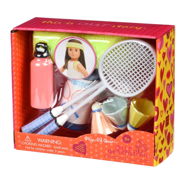 Одежда и аксессуары - Набор аксессуаров Our Generation Бадминтон (BD37341Z)#2
