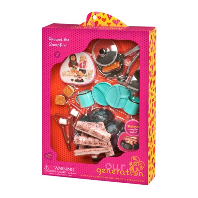 Одяг та аксесуари - Набір аксесуарів Our Generation Навколо багаття (BD37254Z)#2