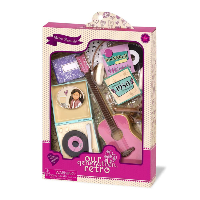Одежда и аксессуары - Набор Our Generation Аксессуары для записи ретро музыки (BD67037Z)#2