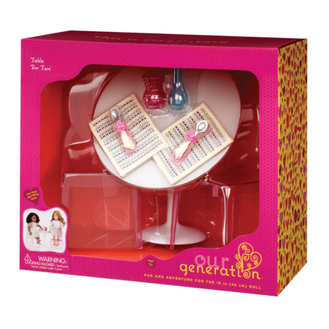 Мебель и домики - Набор мебели Our Generation Стол и стулья (BD37268Z)#2