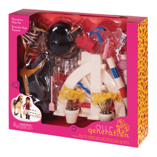 Одяг та аксесуари - Набір Our Generation Аксесуари для верхової їзди (BD37356Z)#2