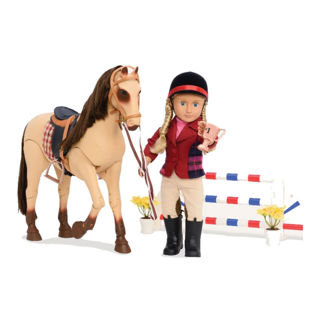 Одяг та аксесуари - Набір Our Generation Аксесуари для верхової їзди (BD37356Z)#4