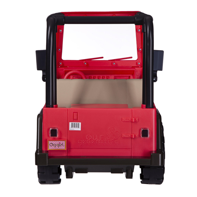 Транспорт і улюбленці - Транспорт для ляльок Our Generation Рожевий джип з чорною рамкою (BD37277Z)#3