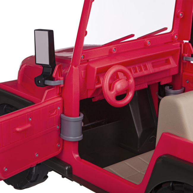 Транспорт і улюбленці - Транспорт для ляльок Our Generation Рожевий джип з чорною рамкою (BD37277Z)#4