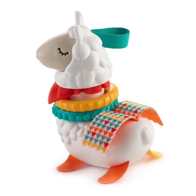 Брязкальця, прорізувачі - Брязкальце Милий друг Fisher-Price Лама (GHL23/FXC20)#2