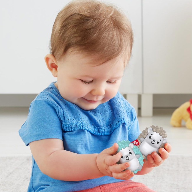 Погремушки, прорезыватели - Брязкальце Милий друг Fisher-Price Ёжики GHL23/FXC22)#4