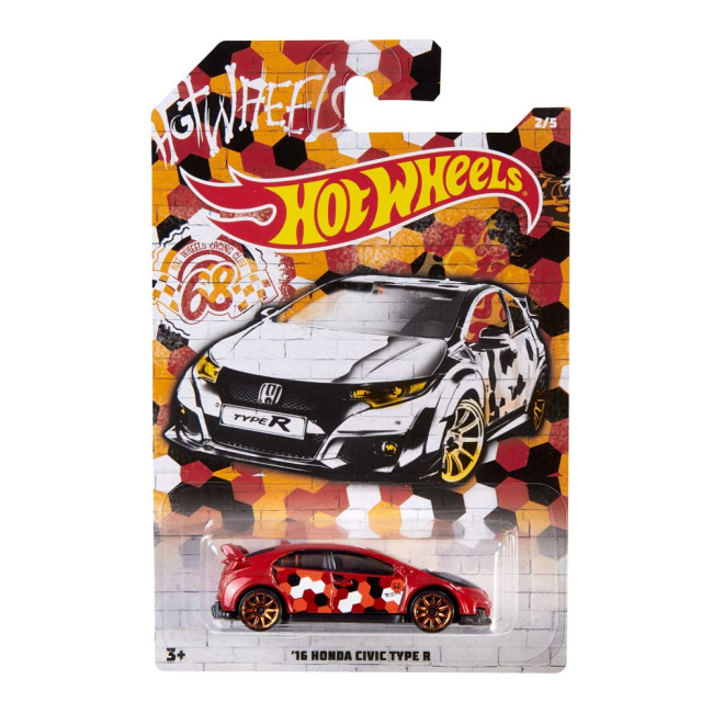 Автотреки - Машинка Hot Wheels 16 Honda Civic Type R красная (GDG44/GJV53)#2