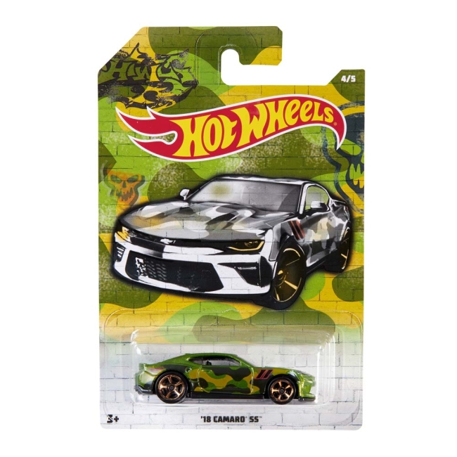 Автотреки - Машинка Hot Wheels 18 Camaro SS зелена (GDG44/GJV56)#2